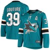 Logan Couture San Jose Sharks Fanatics Branded Home Alternate Captain Premier Breakaway Player Jersey - Teal Nhl - Robokeg