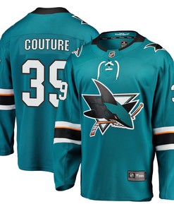 Logan Couture San Jose Sharks Fanatics Branded Home Premier Breakaway Player Jersey - Teal Nhl - Robokeg