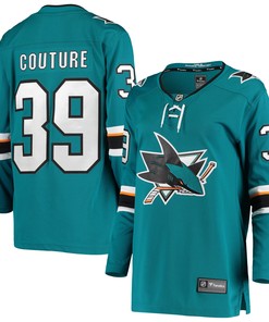 Logan Couture San Jose Sharks Fanatics Branded Womens Breakaway Home Player Jersey - Teal Nhl - Robokeg