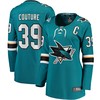 Logan Couture San Jose Sharks Fanatics Branded Womens Home Captain Premier Breakaway Player Jersey - Teal Nhl - Robokeg