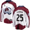 Logan O'Connor 25 Colorado Avalanche Stanley Cup 2023 Playoffs Patch Away Breakaway Men Jersey - White - Robokeg