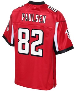 Logan Paulsen Atlanta Falcons Nfl Pro Line Player Jersey - Red - Robokeg