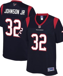 Lonnie Johnson Jr. Houston Texans Nfl Pro Line Womens Team Player Jersey - Navy - Robokeg