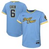 Lorenzo Cain Milwaukee Brewers 2022 City Connect Replica Player Jersey - Powder Blue Mlb - Robokeg