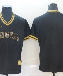 Los Angeles Angels 2020 Mlb Black Jersey - Robokeg