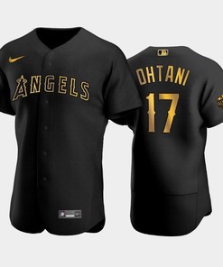 Los Angeles Angels 2022-23 All-Star Game Shohei Ohtani 17 Black Jersey - Robokeg