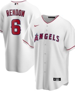 Los Angeles Angels Anthony Rendon #6 2020 Mlb White Jersey - Robokeg