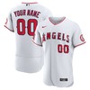 Los Angeles Angels Home Authentic Custom Jersey White Custom Jerseys Mlb - Robokeg