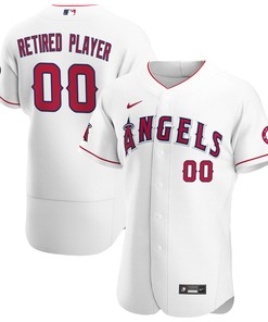 Los Angeles Angels Home Pick-a-player Retired Roster Authentic Jersey - White Custom Jerseys Mlb - Robokeg