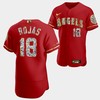 Los Angeles Angels Jose Rojas Red Jersey 18 Golden Diamond 2022-23-23 Uniform - Robokeg