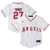 Los Angeles Angels Mike Trout #27 2020 Mlb White Jersey - Robokeg