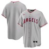 Los Angeles Angels Road Replica Team Jersey Gray Mlb - Robokeg