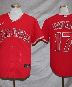 Los Angeles Angels Shohei Ohtani #17 2020 Mlb Red Jersey - Robokeg