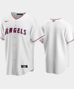 Los Angeles Angels White Home Jersey - Robokeg