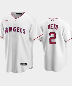 Los Angeles Angels Zach Neto 2 2022-23 Draft White Home Jersey - Robokeg