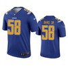 Los Angeles Chargers #58 Thomas Davis Sr Royal Color Rush Legend Jersey - Mens - Robokeg
