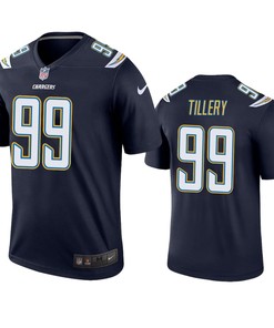 Los Angeles Chargers #99 Jerry Tillery Navy Legend Jersey - Robokeg