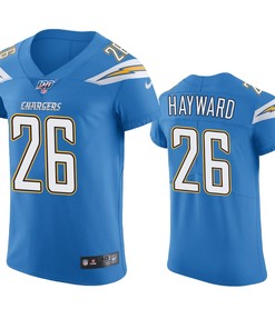 Los Angeles Chargers Casey Hayward Powder Blue 100th Season Vapor Elite Jersey - Robokeg