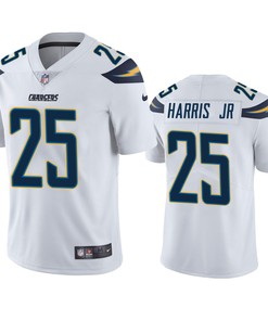 Los Angeles Chargers Chris Harris Jr White Vapor Untouchable Limited Jersey - Robokeg