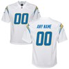 Los Angeles Chargers Custom Game Jersey White Custom Jerseys Nfl - Robokeg