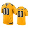 Los Angeles Chargers Custom Gold Inverted Legend Jersey - Robokeg
