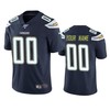Los Angeles Chargers Custom Navy 100th Season Vapor Limited Jersey - Robokeg
