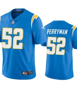 Los Angeles Chargers Denzel Perryman Powder Blue 2020 Vapor Limited Jersey - Mens - Robokeg