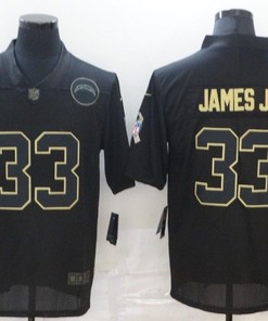 Los Angeles Chargers Derwin James Jr #33 Nfl 2020 Black Jersey - Robokeg