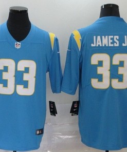 Los Angeles Chargers Derwin James Jr #33 Nfl 2020 Teel Blue Jersey - Robokeg