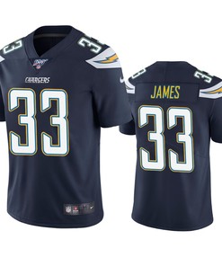 Los Angeles Chargers Derwin James Navy 100th Season Vapor Limited Jersey - Robokeg