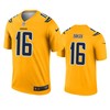Los Angeles Chargers Dontrelle Inman Gold Inverted Legend Jersey - Robokeg