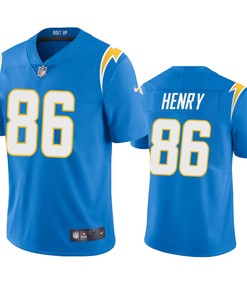 Los Angeles Chargers Hunter Henry Powder Blue 2020 Vapor Limited Jersey - Mens - Robokeg