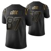 Los Angeles Chargers Jared Cook 87 2021 Nfl Golden Brandedition Black Jersey Gift For Chargers Fans - Robokeg