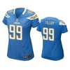 Los Angeles Chargers Jerry Tillery 2019 Nfl Draft Light Blue Game Womens Jersey - Robokeg