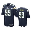 Los Angeles Chargers Jerry Tillery 2019 Nfl Draft Navy Game Jersey - Robokeg