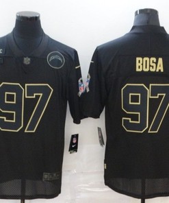 Los Angeles Chargers Joey Bosa #97 Nfl 2020 Black Jersey - Robokeg