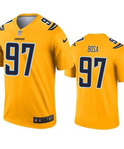 Los Angeles Chargers Joey Bosa Gold Inverted Legend Jersey - Robokeg