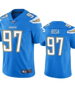 Los Angeles Chargers Joey Bosa Powder Blue 100th Season Vapor Limited Jersey - Robokeg