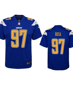 Los Angeles Chargers Joey Bosa Royal Color Rush Game Jersey - Robokeg