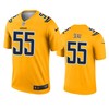 Los Angeles Chargers Junior Seau Gold Inverted Legend Jersey - Robokeg