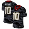 Los Angeles Chargers Justin Herbert #10 Nfl 2020 Camo Black Jersey - Robokeg