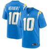 Los Angeles Chargers Justin Herbert Powder Blue 2020 Nfl Draft First Round Pick Game Jersey - Robokeg
