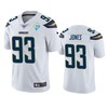 Los Angeles Chargers Justin Jones White 60th Anniversary Vapor Limited Jersey - Robokeg