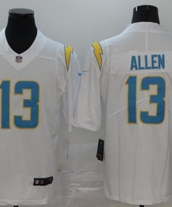 Los Angeles Chargers Keenan Allen #13 2020 Nfl White Jersey Jersey - Robokeg