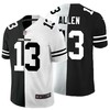 Los Angeles Chargers Keenan Allen #13 Nfl 2020 Black And White Jersey - Robokeg