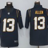 Los Angeles Chargers Keenan Allen #13 Nfl 2020 Black Blue Jersey - Robokeg