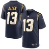 Los Angeles Chargers Keenan Allen #13 Nfl 2020 Dark Blue Jersey - Robokeg