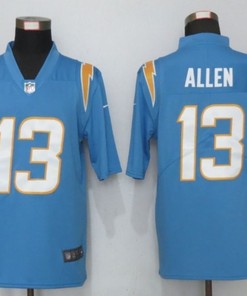 Los Angeles Chargers Keenan Allen #13 Nfl 2020 Steel Blue Jersey - Robokeg