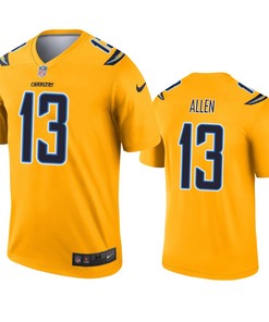 Los Angeles Chargers Keenan Allen Gold Inverted Legend Jersey - Robokeg