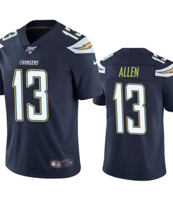 Los Angeles Chargers Keenan Allen Navy 100th Season Vapor Limited Jersey - Robokeg